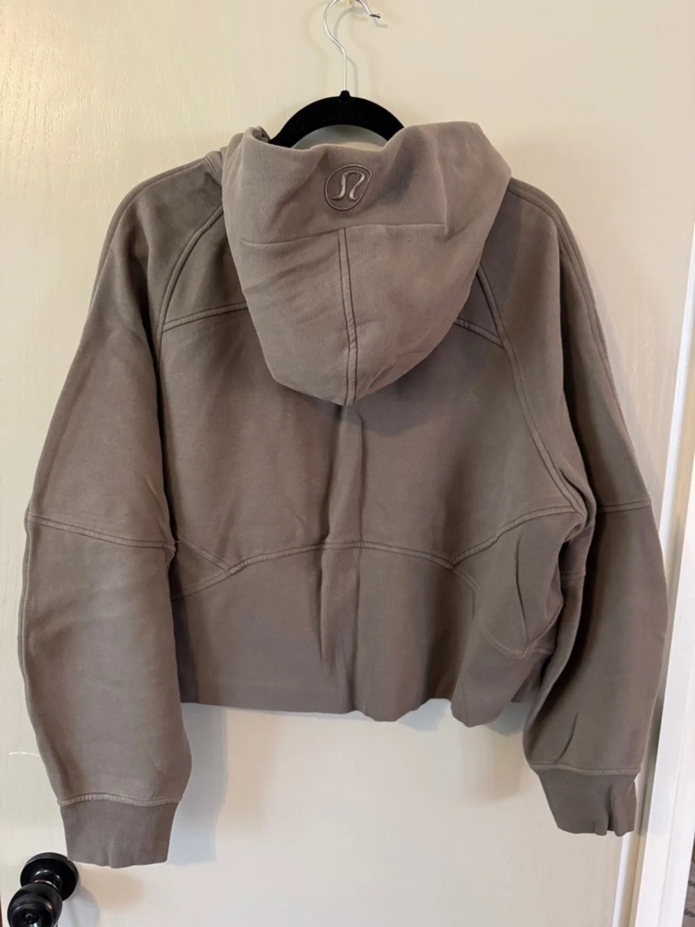 lululemon athletica Scuba Oversized Half‑Zip Hoodie - Nomad Brown - Picture 8 of 8